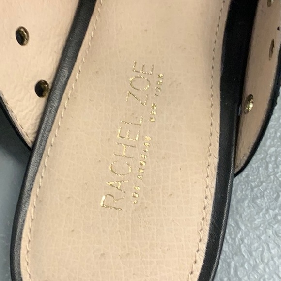 Rachel Zoe Grace Mule Eyelet in Black, material Nappa. Size 6 NWT - Picture 3 of 6